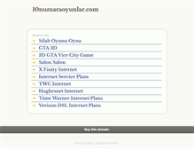 Tablet Screenshot of 10numaraoyunlar.com